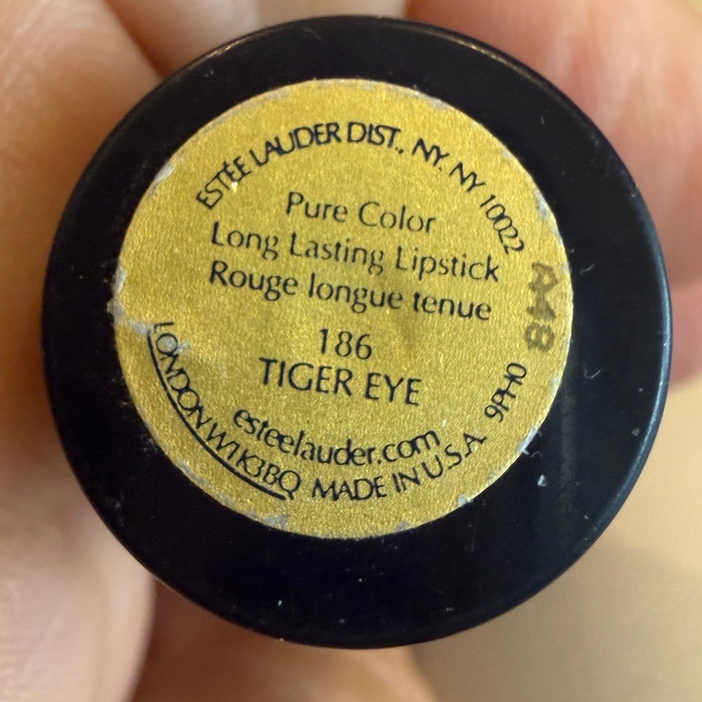 Estee Lauder Pure Color Long Lasting Lipstick 186‎ Tiger Eye Shimmer Bronze